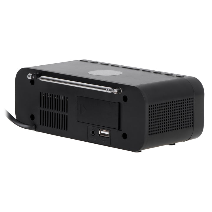 FM-radio wekker met draadloze lader en Bluetooth - Adler AD 1192B