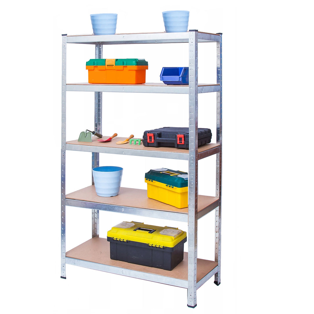 GreenBlue - Rack de rangement / Etagère - 180x90x40cm - Métal - nombre d'étagères : 5