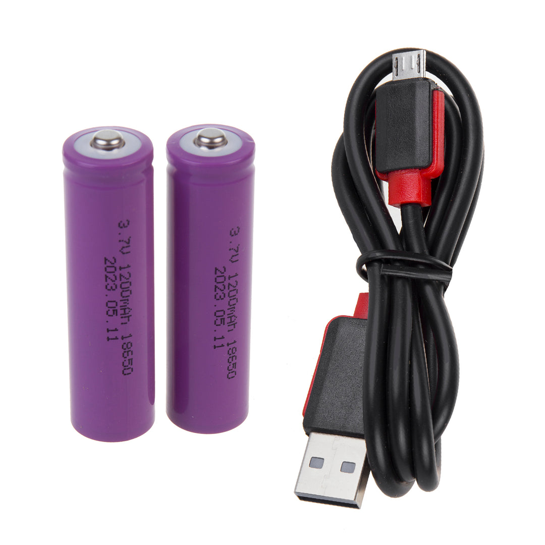 Maclean - Lampe d'atelier magnétique - Lampe de poche - 2x1200mAh / 700lm / USB