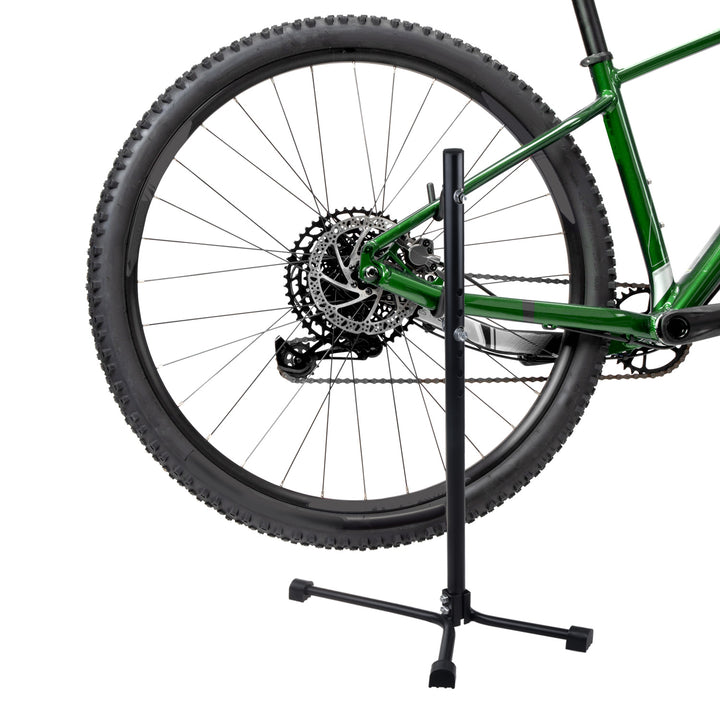 Maclean - Fiets muurbeugel / fietsservicestuur tot 27,5" -  met wielen - max. belasting 20kg - Zwart