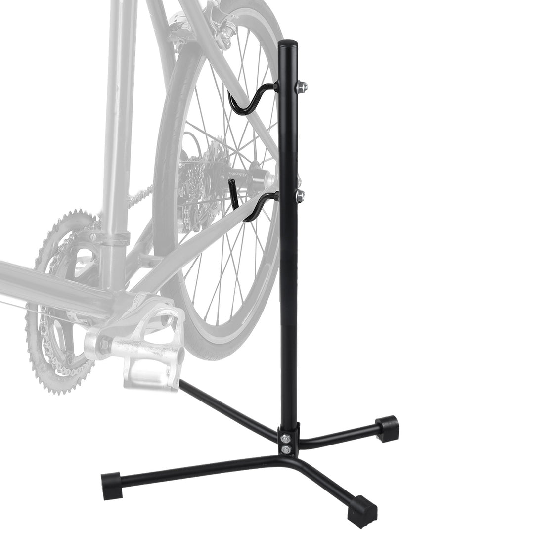 Maclean - Support mural pour vélo / guidon de service de vélo jusqu'à 27,5" - avec roues - charge max. 20kg - Noir