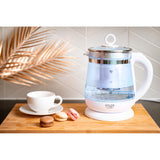 Glazen waterkoker 1,5 L met zet- en temperatuurregeling Adler AD 1299