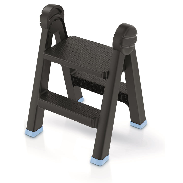 Prosperplast Keden TITAN LADDER - Keukenkruk - Opstapje Inklapbaar tot 150kg - lichtblauw