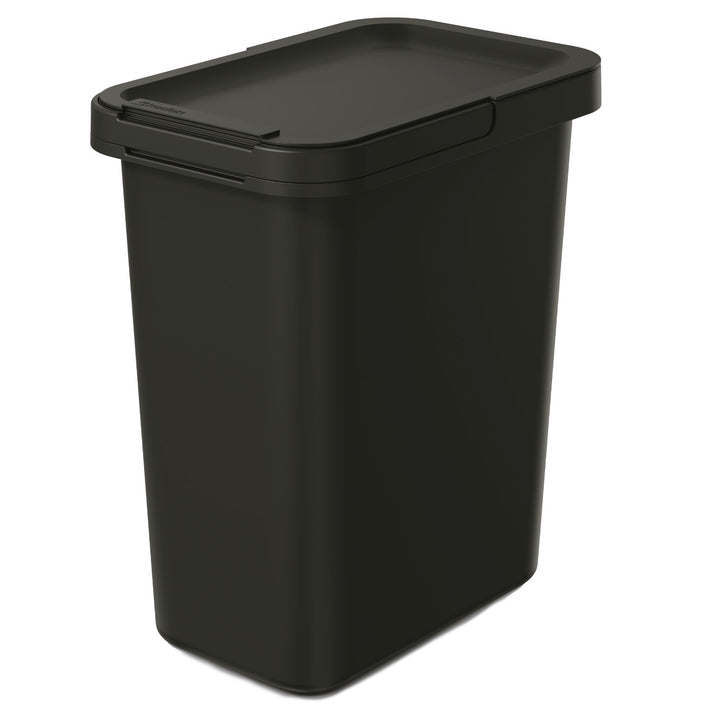 Prosperplast Keden - Poubelle 12L - Noir - Plastique