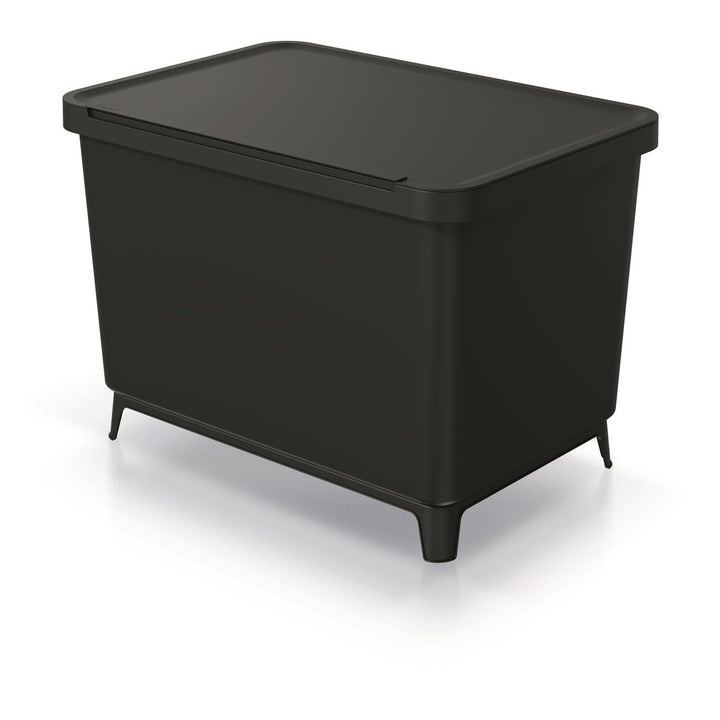 Prosperplast - Keden SYSTEMA afvalbak - 4x10L - Zwart