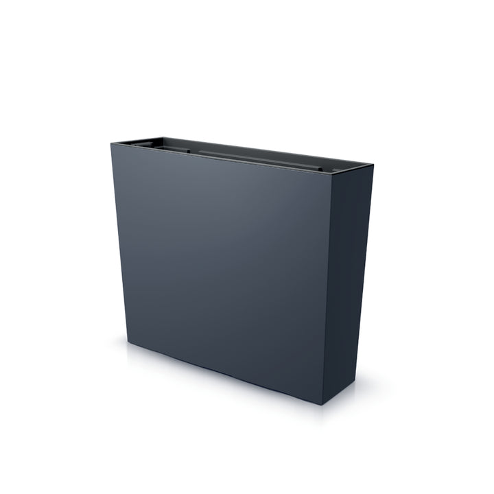 Prosperplast bloempot URBI CASE TOWER - antraciet