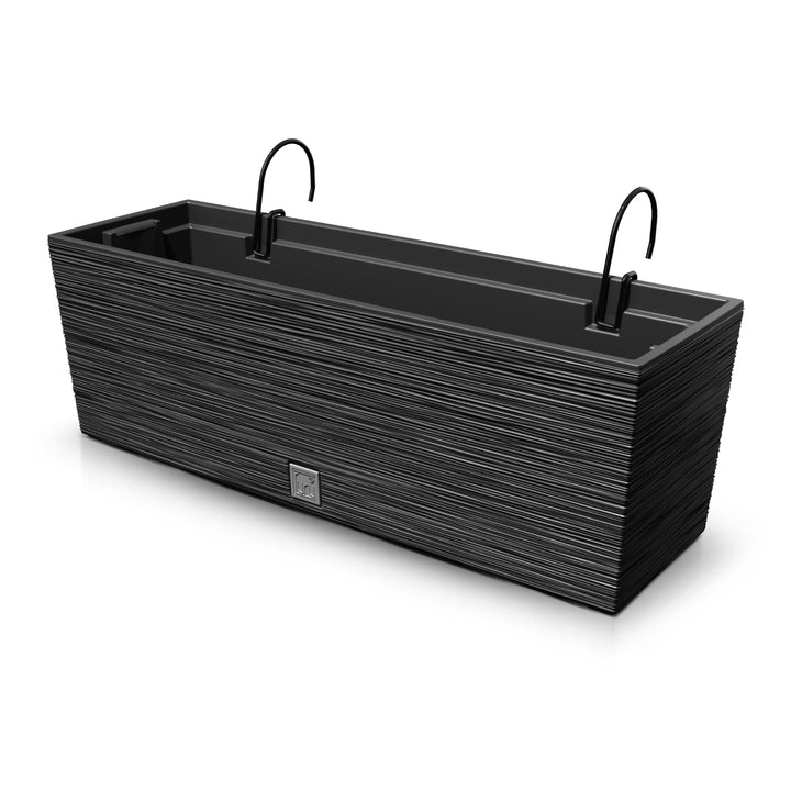 Prosperplast Furu Case - Pot de Fleurs / Jardinière de Balcon - Anthracite