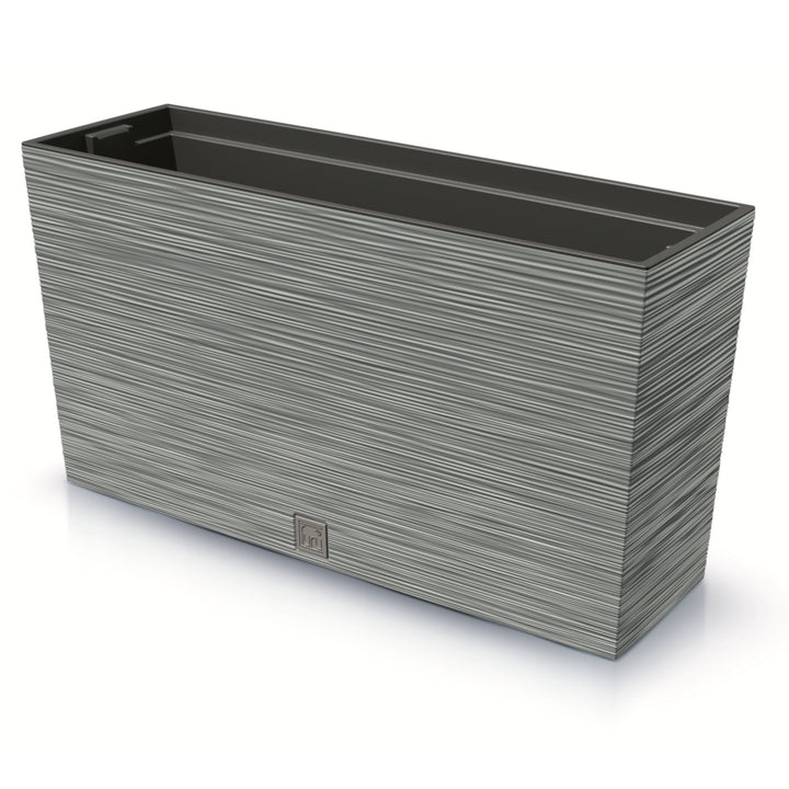 Prosperplast Furu Case Middle - Bloempot met inzet -  Rechthoekig -  77x23,5x41cm (Beton)