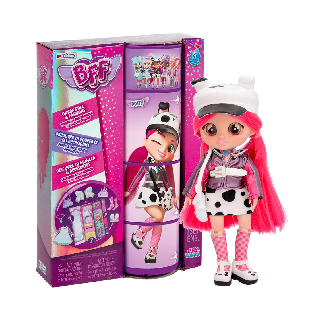 TM TOYS - Poupée Dotty Fashion Doll - Cry Babies Best Friends Forever