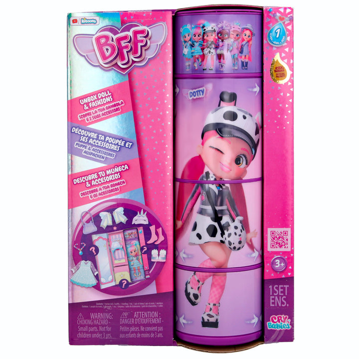 TM TOYS - Poupée Dotty Fashion Doll - Cry Babies Best Friends Forever