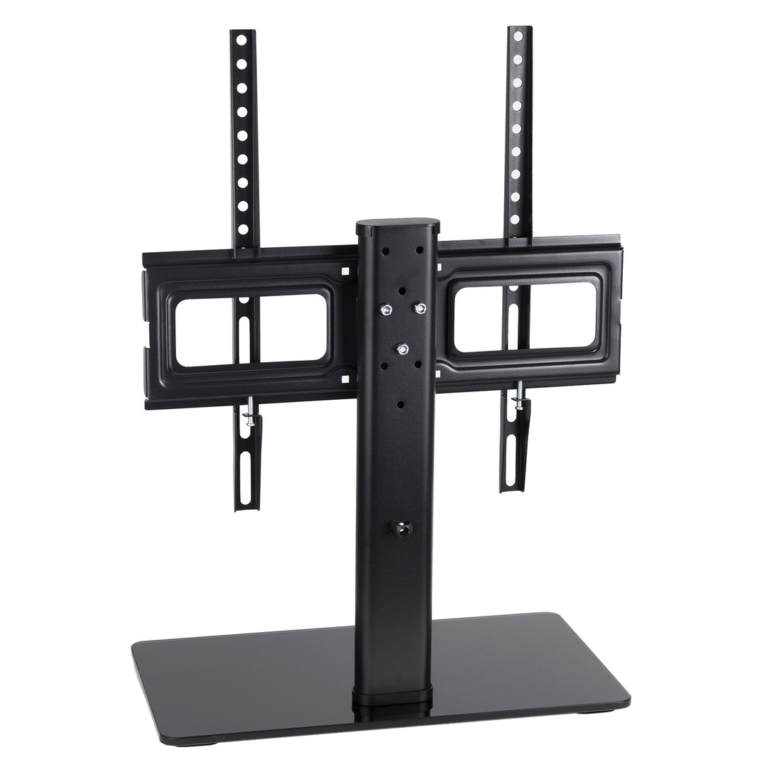 Maclean - TV-beugel / TV-houder met beugel voor bureau - max. 40kg, max. VESA 400x400 - Voor 32-65"