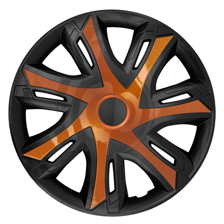 NRM - N-Power Hubcaps 14" - Jeu de 4 pièces - cuivre / noir