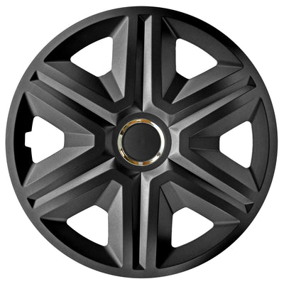 NRM - Fast 4X  Wieldoppen 14" - Set van 4 stuks - Grafiet