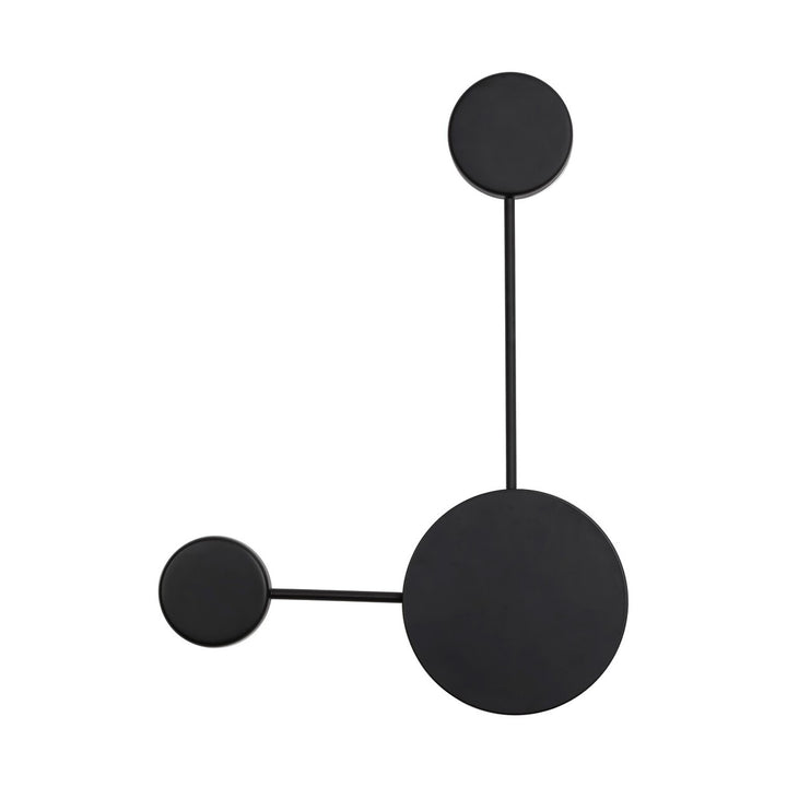 Amadeo LED 7W zwart 6258 wandlamp met een kleurtemperatuur van 4000 K