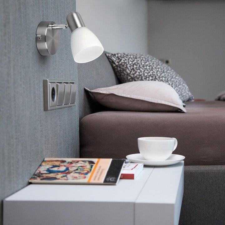 Klassieke wandspot voor de slaapkamer Rabalux Soma Spotlight