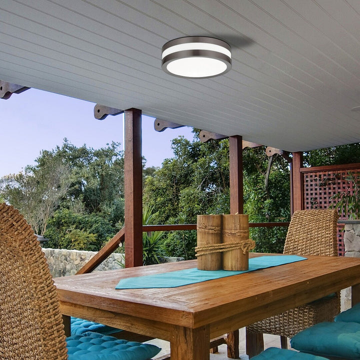 Rabalux stuttgart buiten plafondlamp 8684 - antraciet kleur
