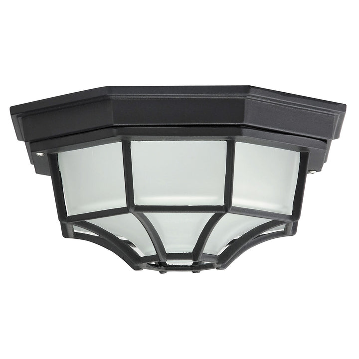 Rabalux Milano buiten plafondlamp 8346 metaal en glazen kap