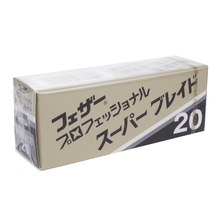 FEATHER Super Blade PS-20 shavette scheermesjes - 20 per verpakking