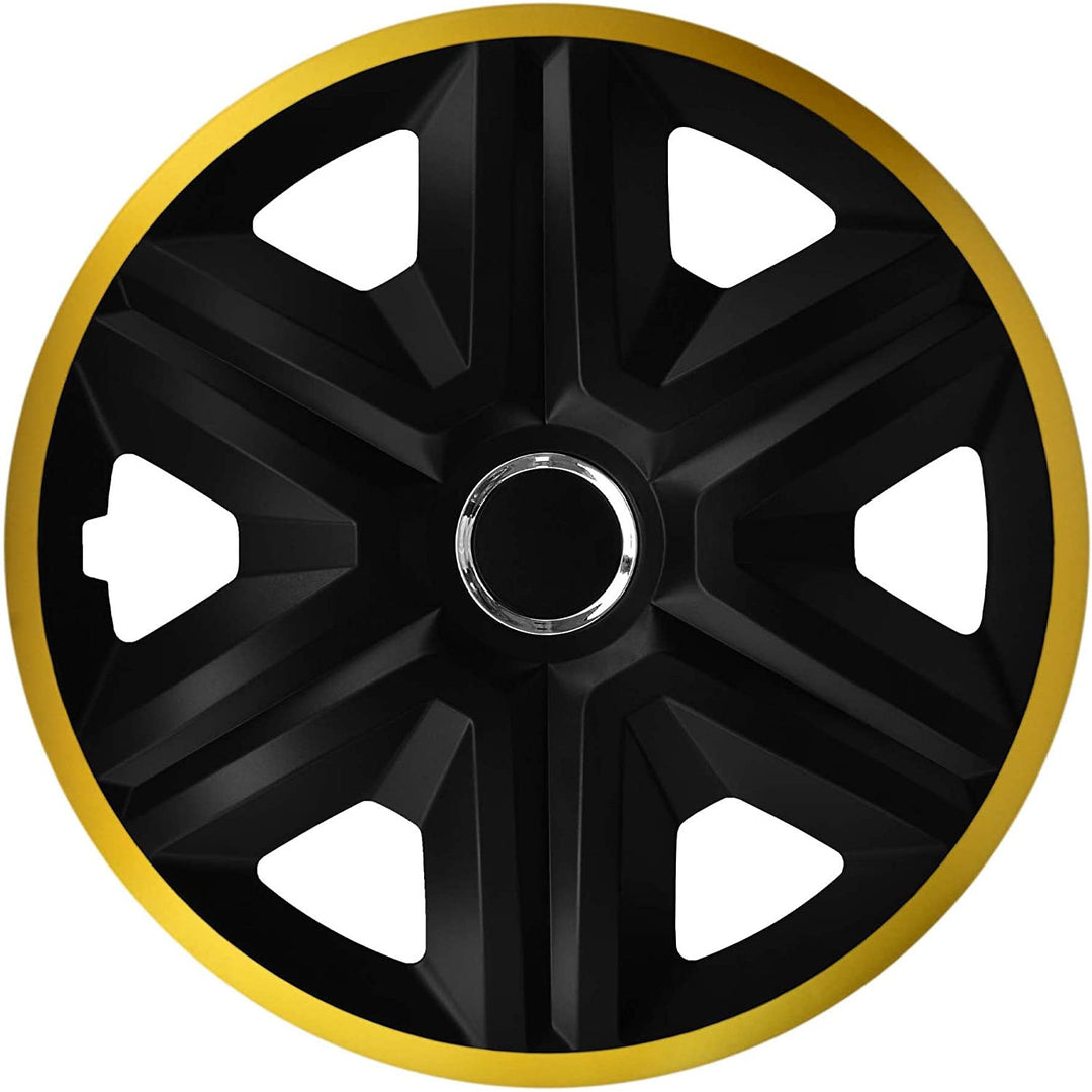 NRM Fast Lux 4 x Wieldoppen Goud 14 Inch Wieldoppen Set van 4 14 Inch
