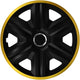 NRM 16" FAST LUX goud universele wieldoppen 4 stuks