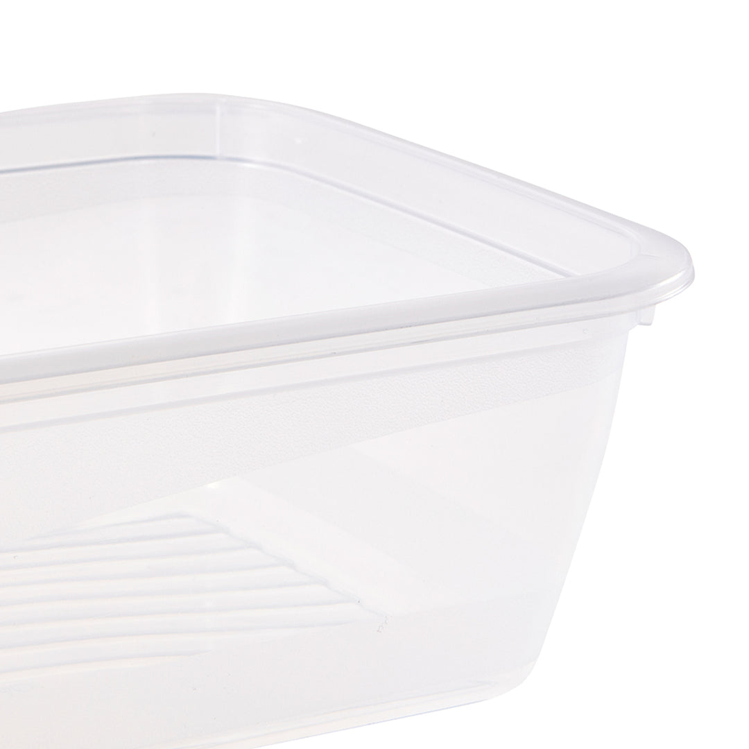 Keeeper Fredo Fresh - Vershouddoos / Vershouddozen - Transparent /blauw  - Set van 3 stuks - 20x15x06 -  1.25 L