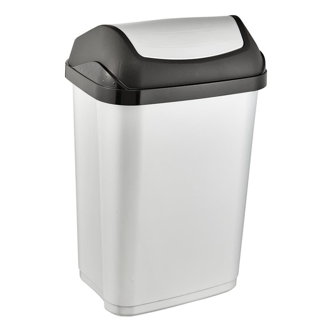 Keeeper Swing Bin - Prullenbak / Vuilbak 33x25x54 - 25 L Lichtgrijs
