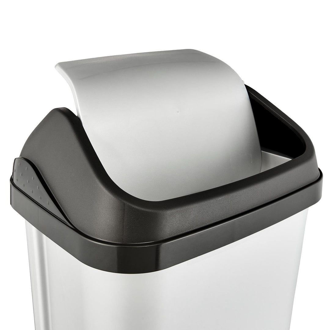 Keeeper Swing Bin - Prullenbak / Vuilbak 33x25x54 - 25 L Lichtgrijs