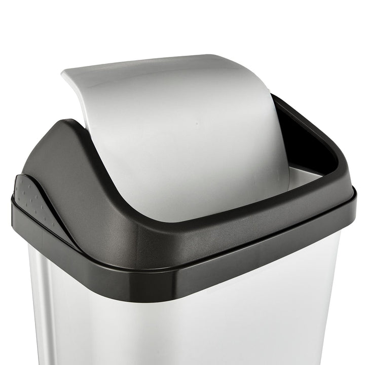 Keeeper Swing Bin - Prullenbak / Vuilbak 33x25x54 - 25 L Lichtgrijs