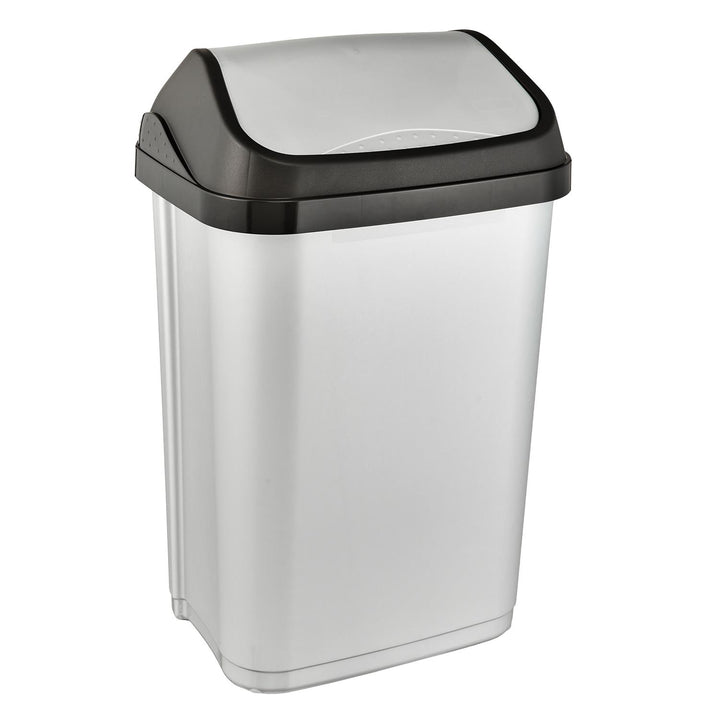 Keeeper Swing Bin - Prullenbak / Vuilbak 33x25x54 - 25 L Lichtgrijs