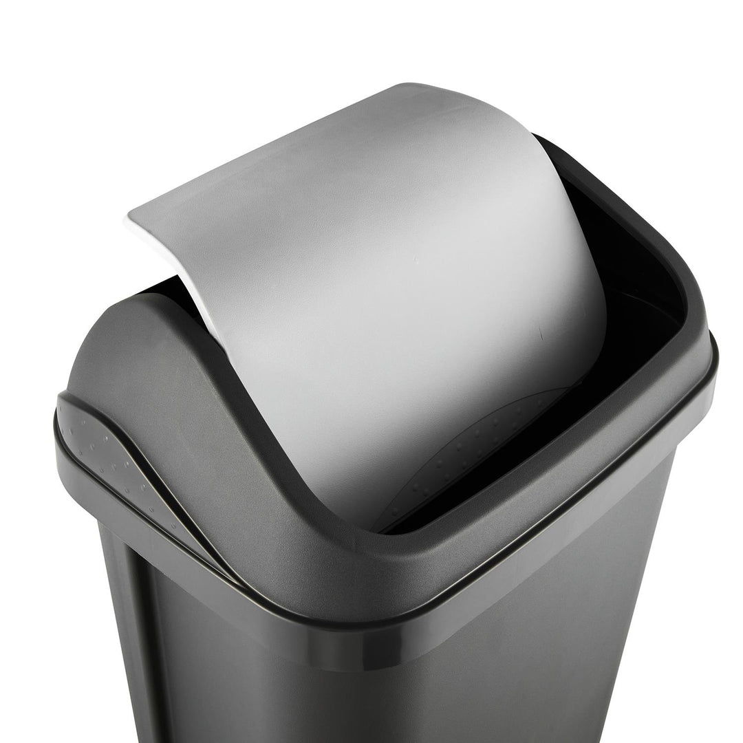 Keeeper Swing Bin - Prullenbak / Vuilbak 33x25x54 - 25 L - Zwart