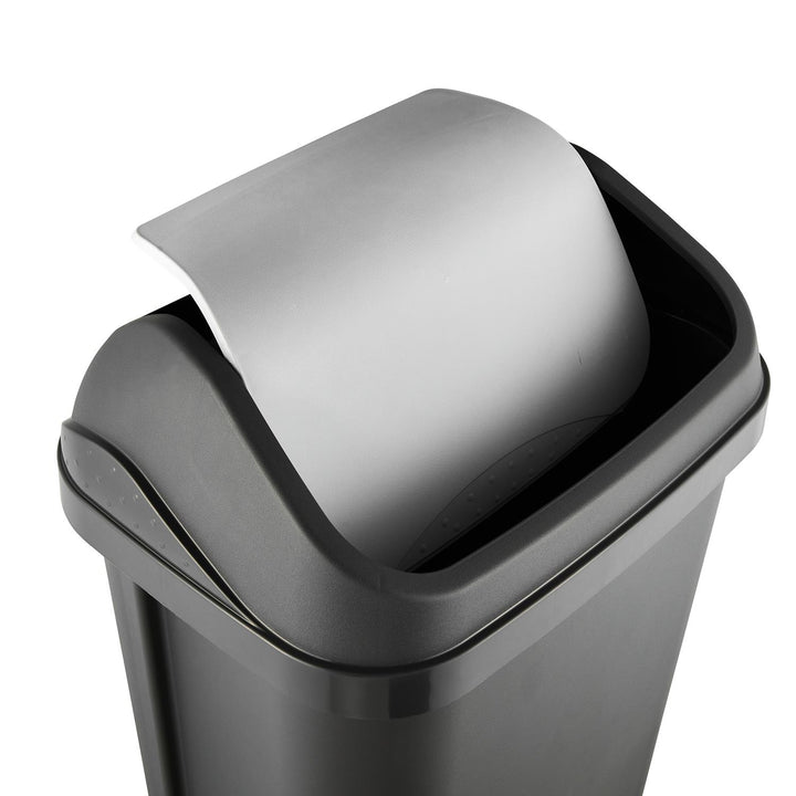 Keeeper Swing Bin - Prullenbak / Vuilbak 33x25x54 - 25 L - Zwart