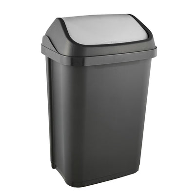 Keeeper Swing Bin - Prullenbak / Vuilbak 33x25x54 - 25 L - Zwart