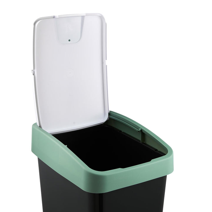 Bak met schuifdeksel 45l groen Keeeper