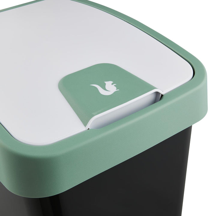 Bak met schuifdeksel 45l groen Keeeper