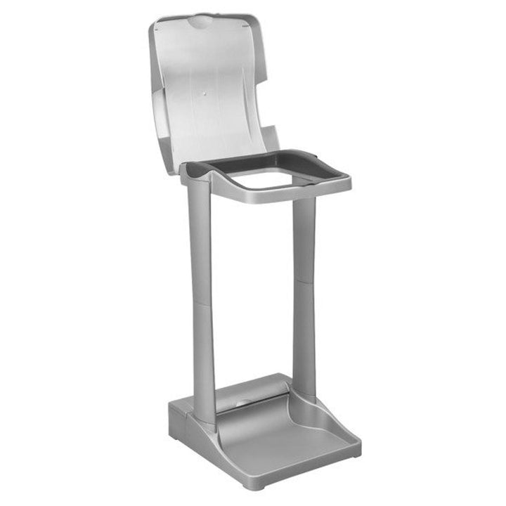 Keeeper Ole - Vuilniszakhouder - zaken met een inhoud van 60-120 liter - Zilver
