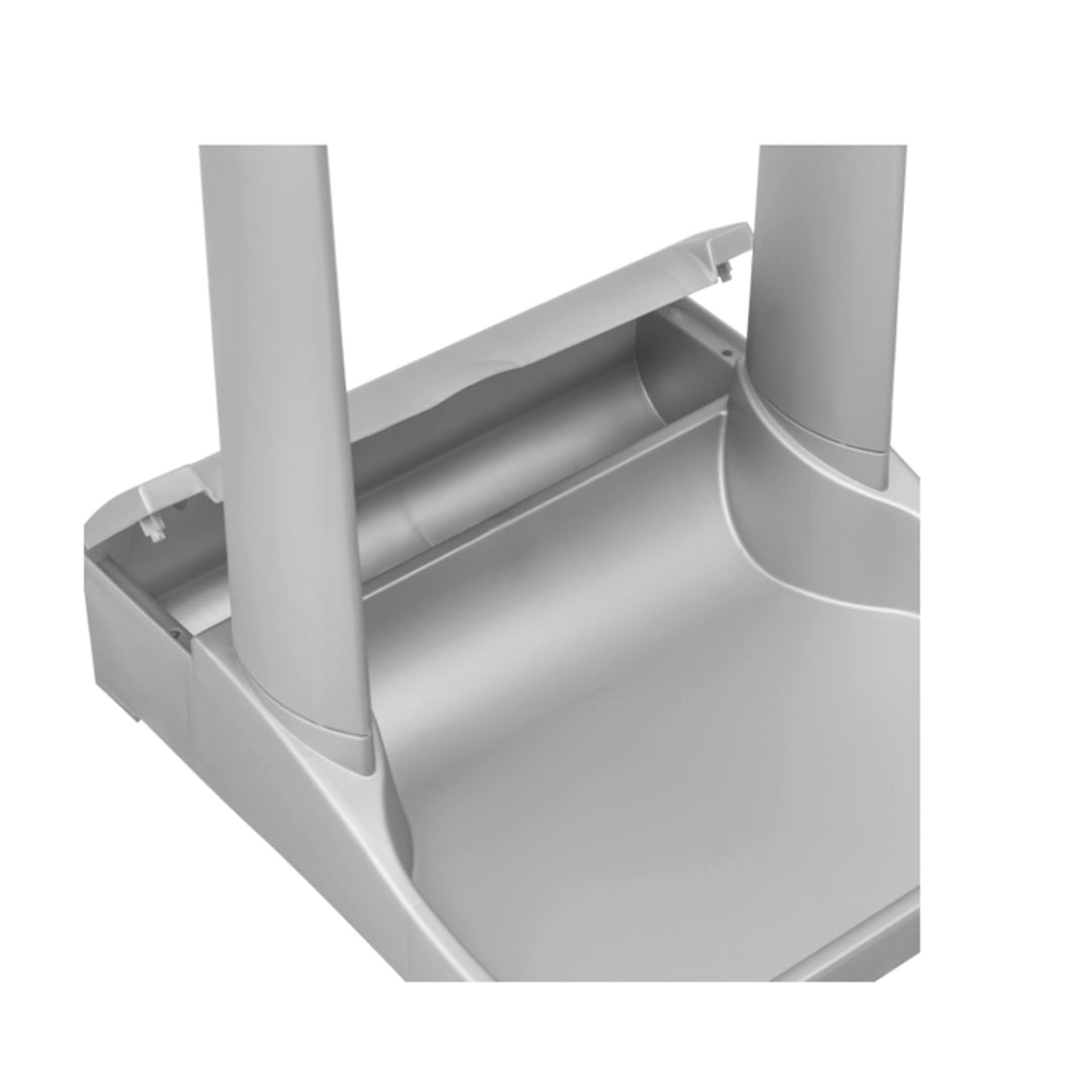 Keeeper Ole - Vuilniszakhouder - zaken met een inhoud van 60-120 liter - Zilver