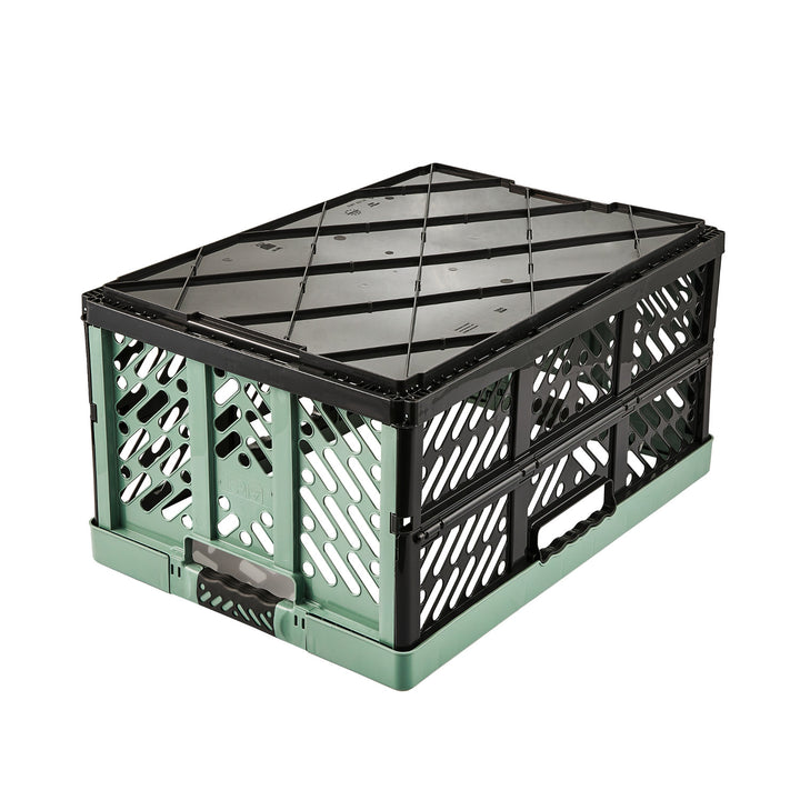 Multifunctionele plastic vouwmand groen Keeeper