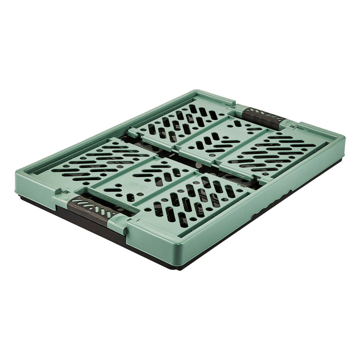 Multifunctionele plastic vouwmand groen Keeeper