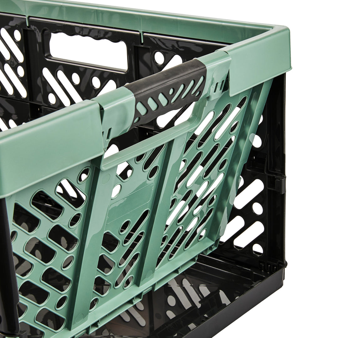Multifunctionele plastic vouwmand groen Keeeper