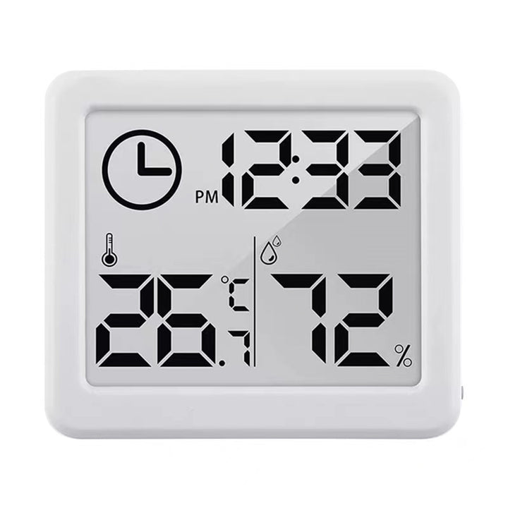 GreenBlue - Weerstation - Digitale Thermometer / hygrometer met klokfunctie - Wit