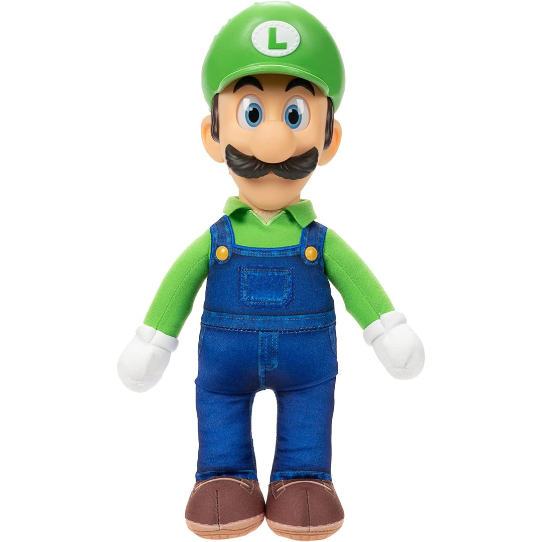 SUPER MARIO Movie Luigi, pluche, mascotte uit de tekenfilm, 30 cm