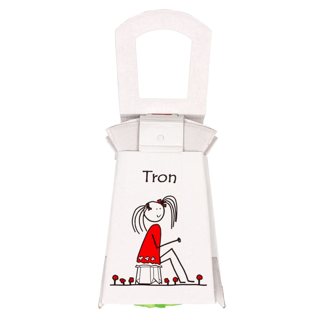 Wegwerpkinderpotje Tron, wit, tot 30 kg, set van 10 stuks