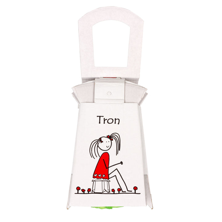 Wegwerpkinderpotje Tron, wit, tot 30 kg, set van 10 stuks