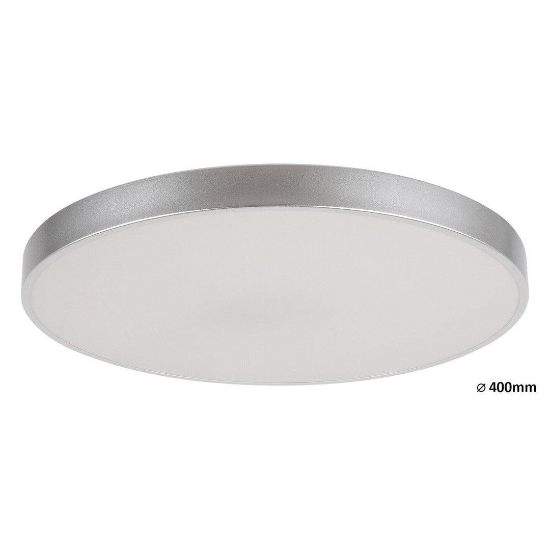 Rabalux Tesia plafondlamp 3315 zilver 36W natuurlijk wit licht