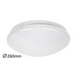 Rabalux Lucas 12W LED plafondlamp 3936 ster effect