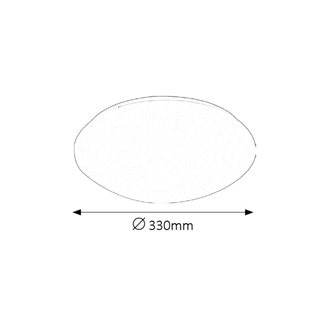 Rabalux Lucas plafondlamp 3435 wit 18W rond