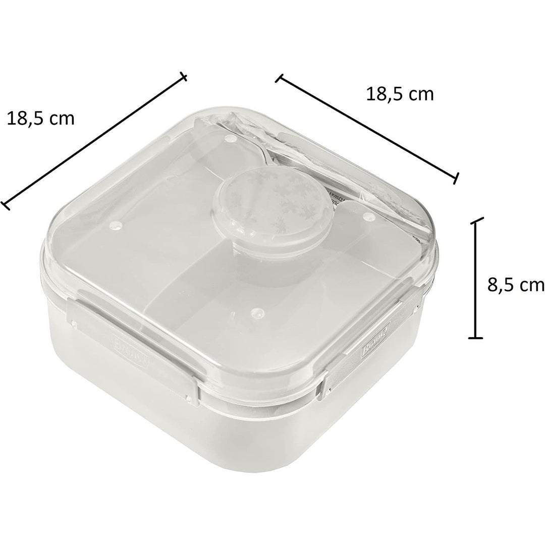 BranQ LIDO drie-delige Lunch Box Ontbijt Container