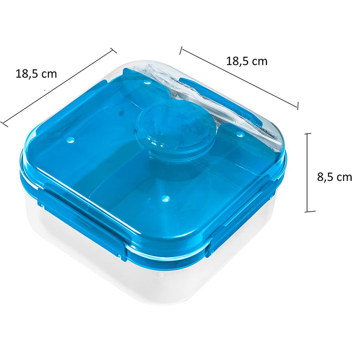 BranQ LIDO drie-delige Lunch Box Ontbijt Container