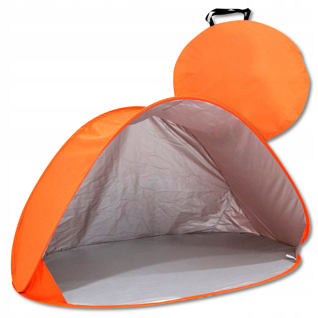 LAMEX JUNIOR / Strandtent - Tent Camping - zelfvouwend - 145 x 100 x 88 cm - Oranje