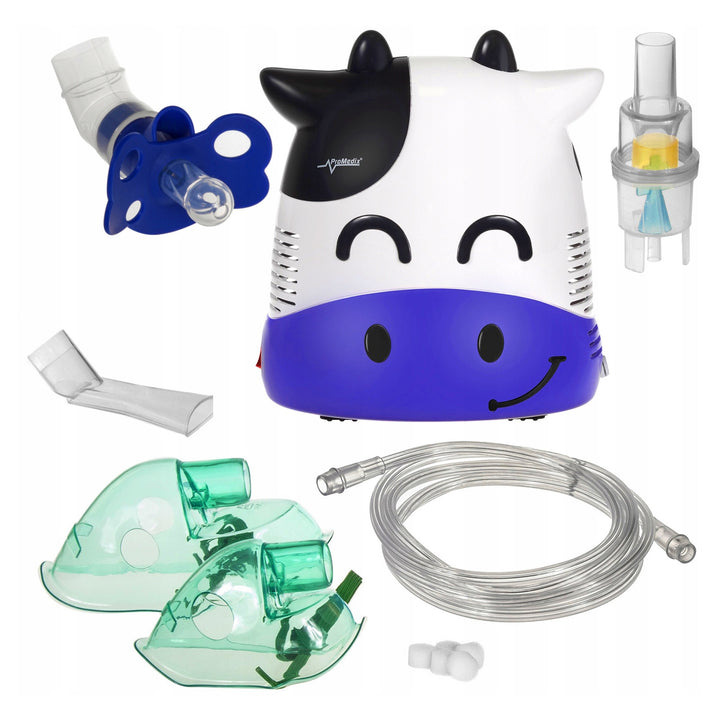 Promedix kinderinhalator, fudge, vernevelaarset, maskers, filters, fopspeen, PR-810